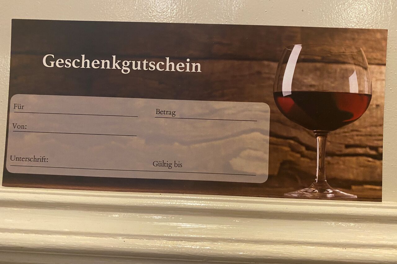 Immer eine gute Idee - unser Geschenkgutschein!