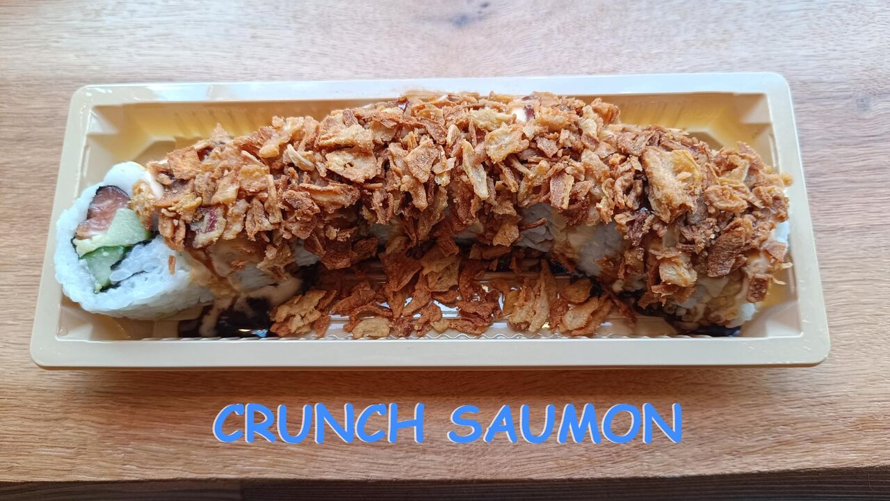 CRUNCH au SAUMON x 8