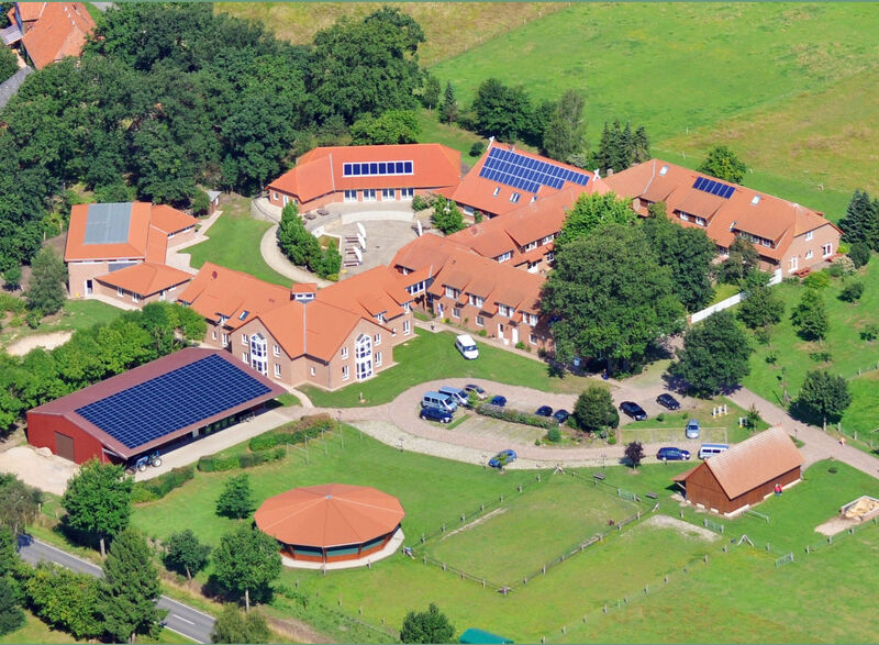 Luftansicht der Hauptstelle in Bosse