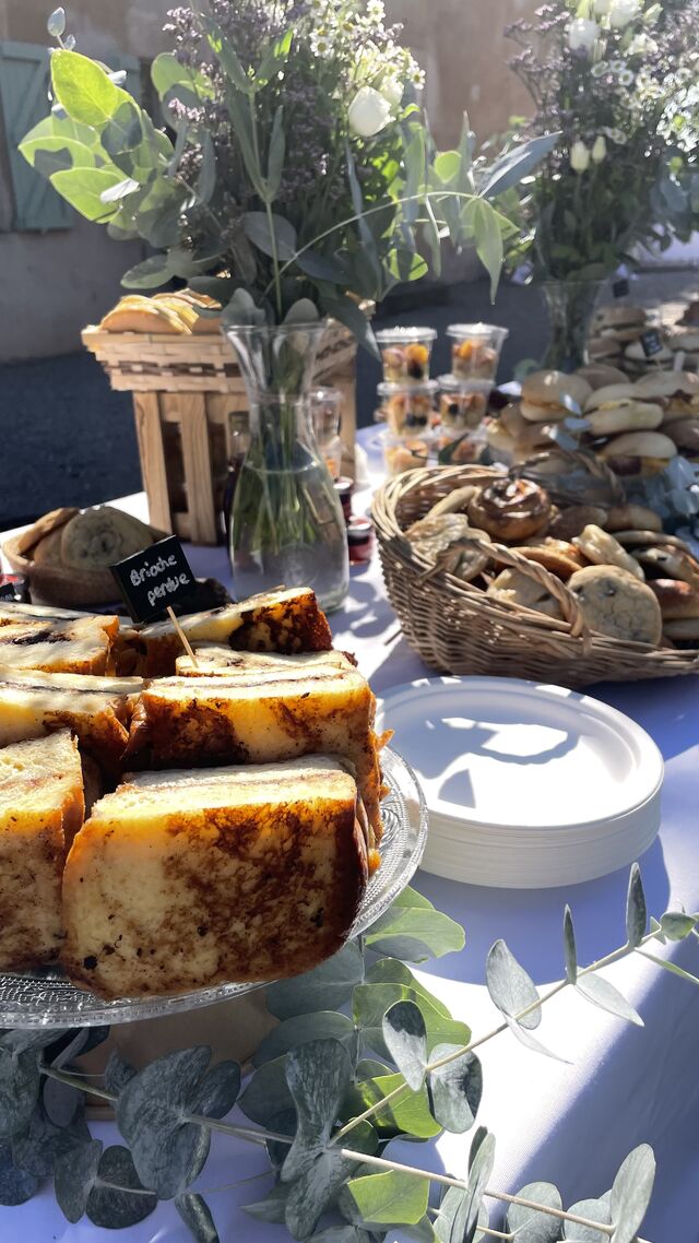 Buffet Brunch de mariage 