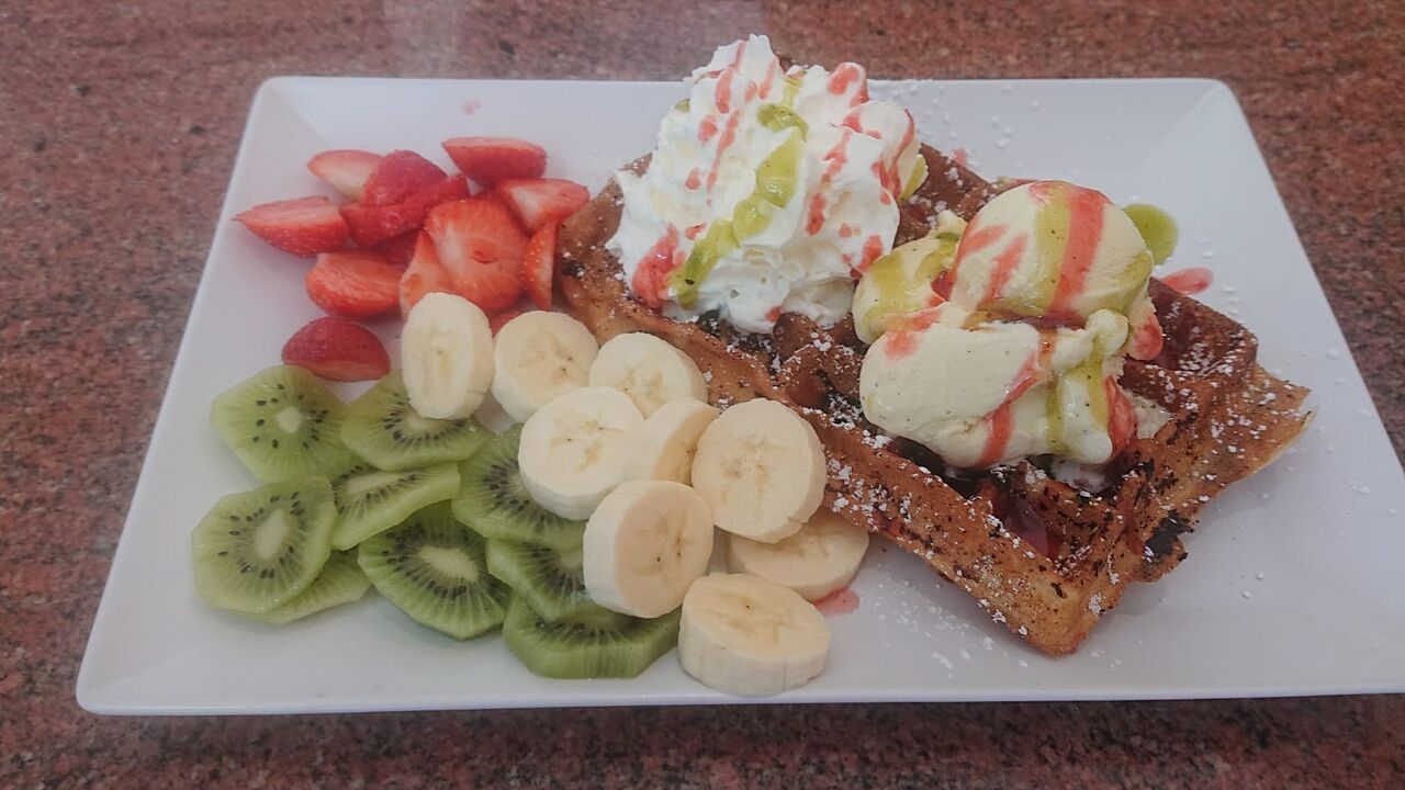 Vanille Waffeln italia