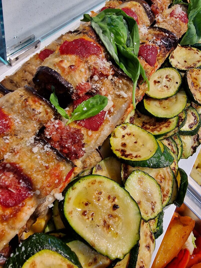 Parmigiana di melanzane ripiena di carne