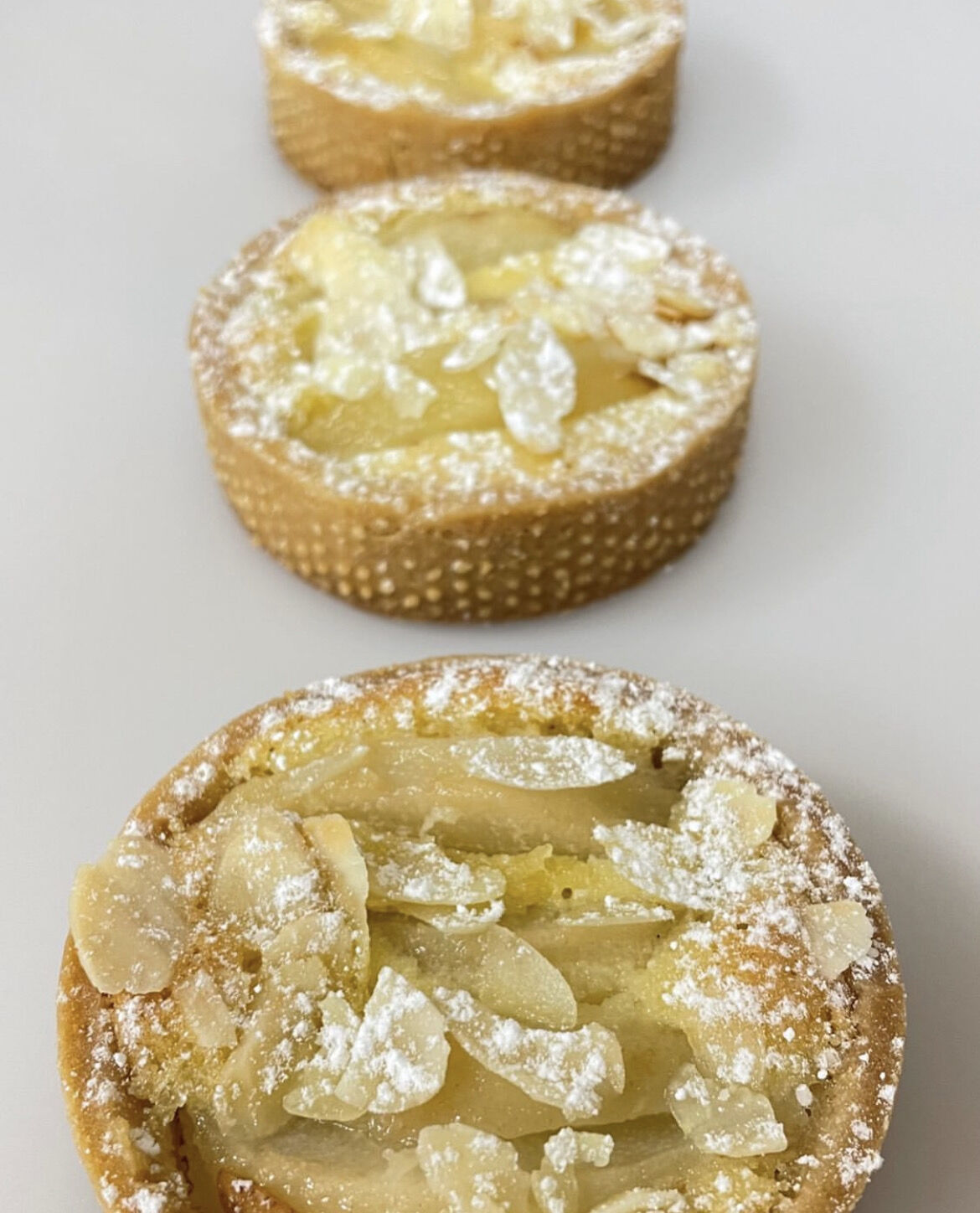 Tartelette Poire William Amande