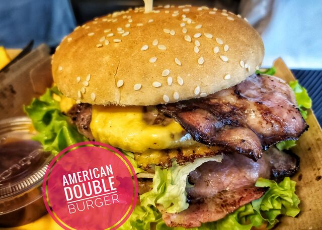 American Burger Double