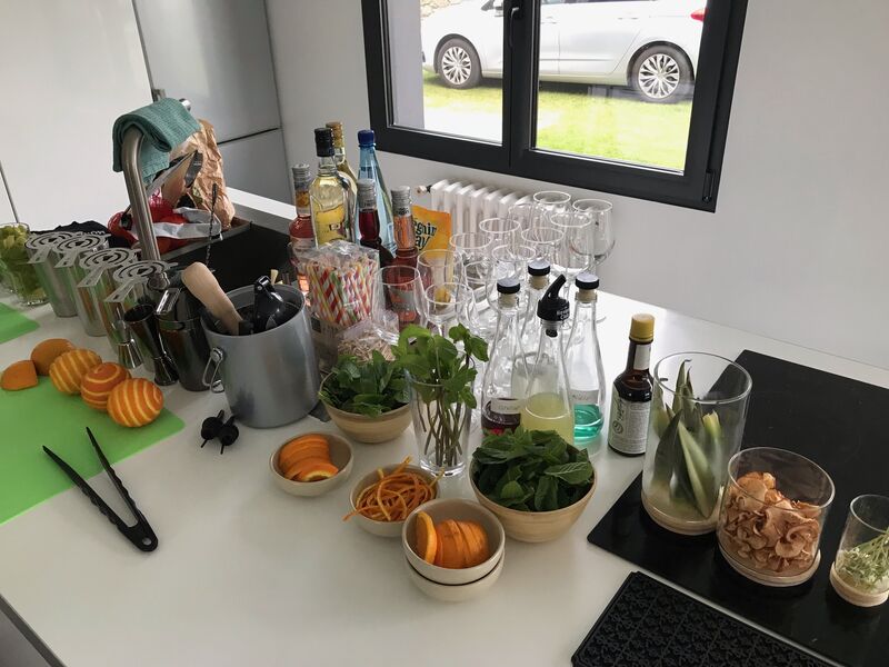 Mise en place de l'îlot