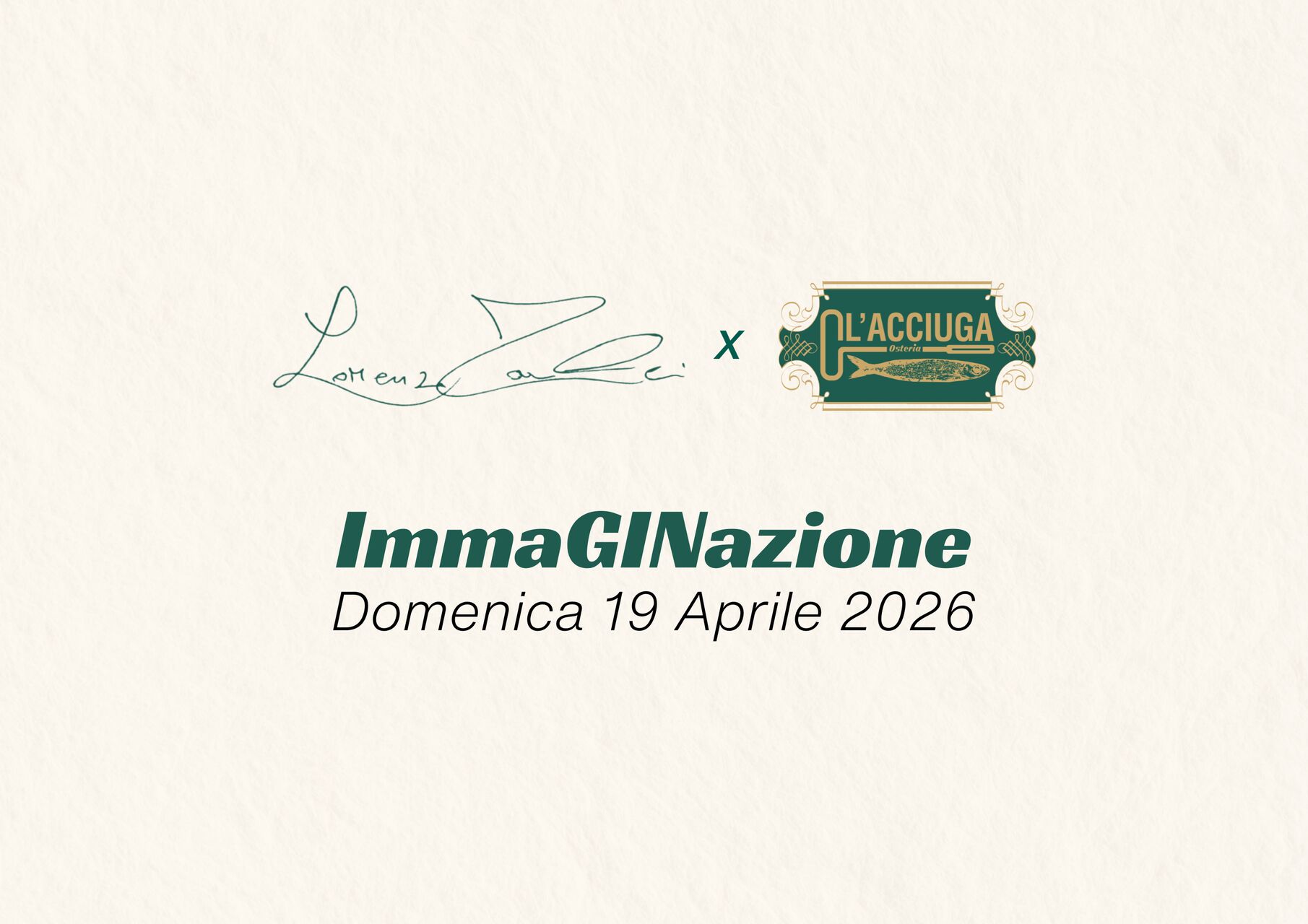 ImmaGINazione – domenica 19.4