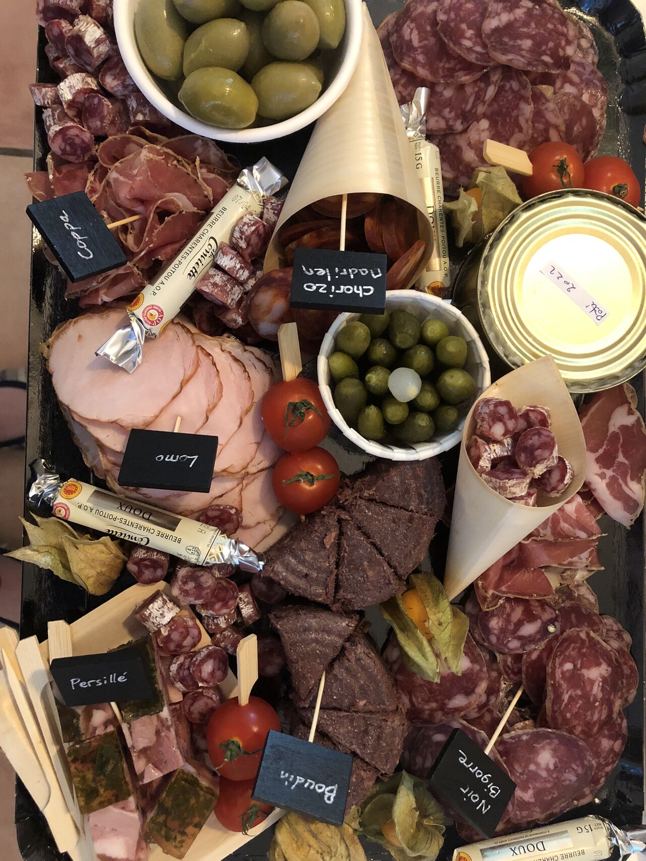 Plateau de charcuterie