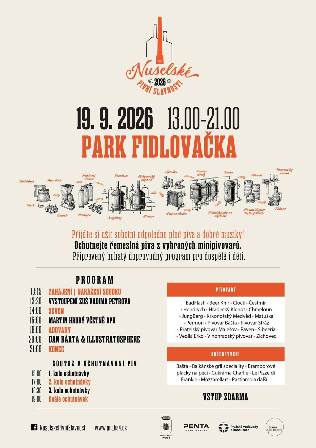 Nuselské pivní slavnosti 2026