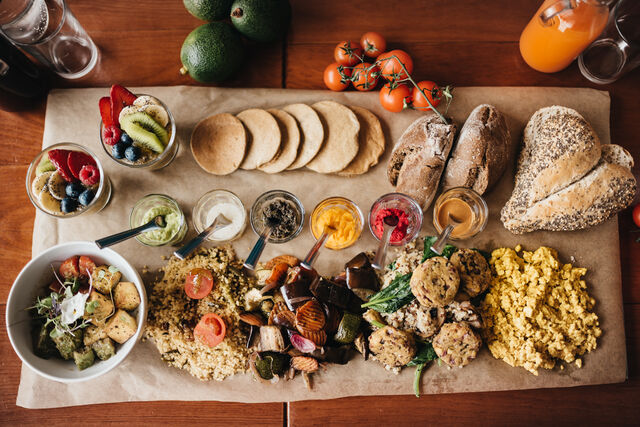 Vegan Brunch . option