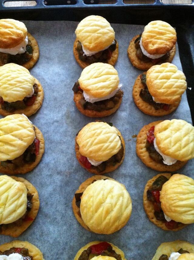 Tartelettes ratatouille -chevre