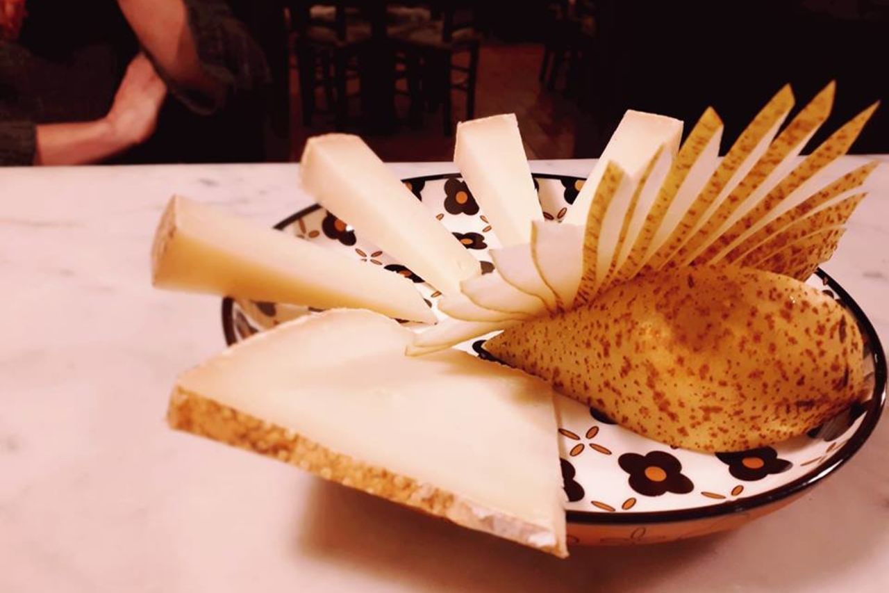 pera abate e pecorino