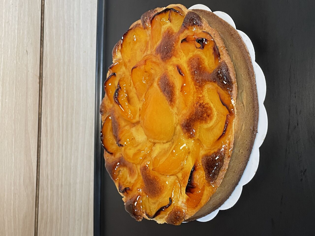 Tarte abricots 