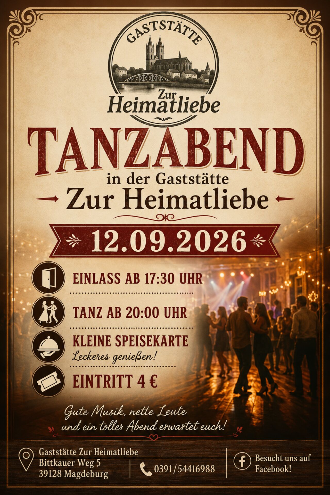 Tanzabend am 12.09.2026