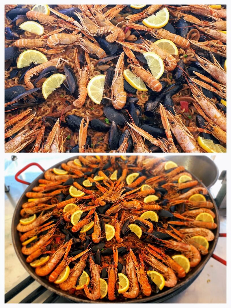 FIDEUA spécialité culinaire du pays valencien, région autonome d'Espagne.