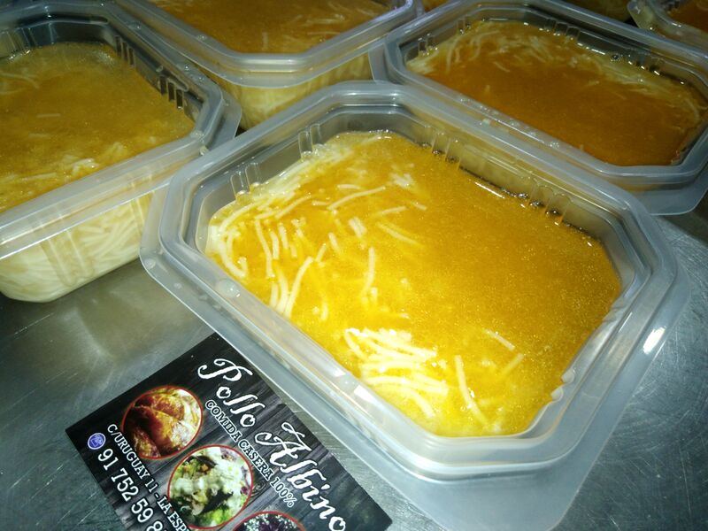 Nuestra sopa del cocidito madrileño 