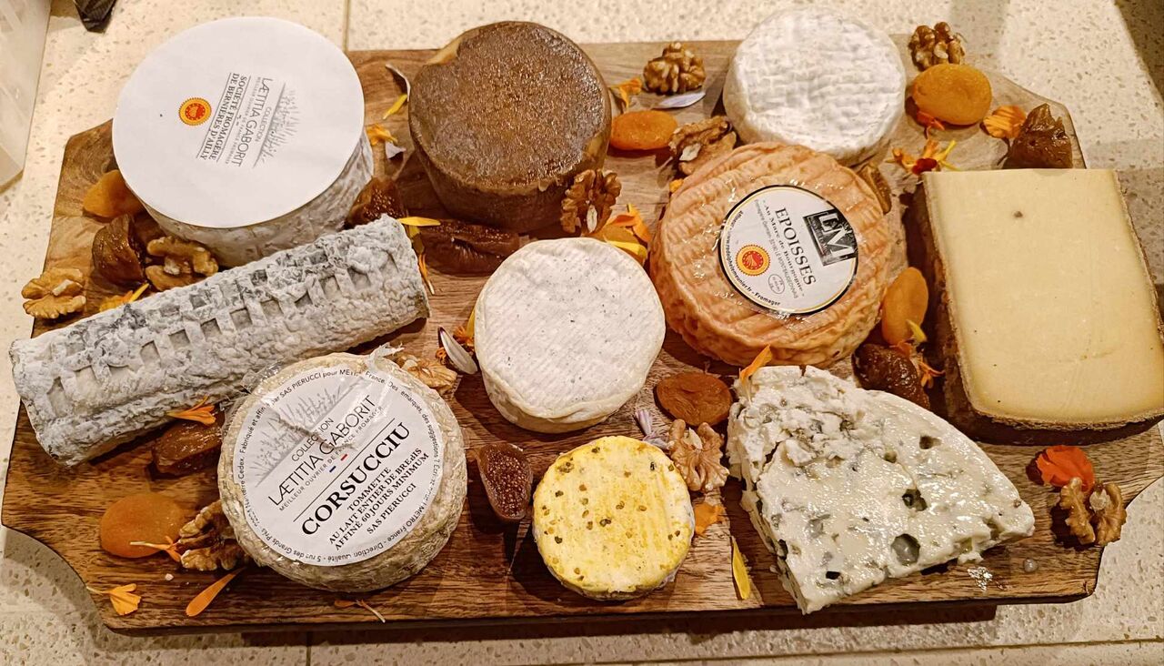 Plateau de fromages affinés 