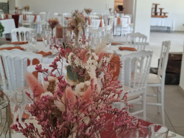 Composition Bohème fleur séchée