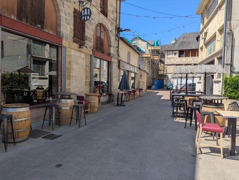 Une terrasse au calme 
