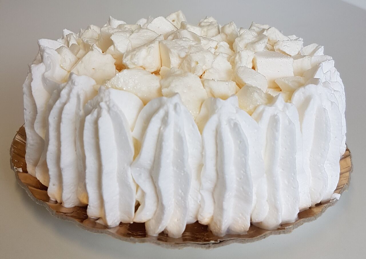 Meringata senza glutine, lattosio e proteine del latte