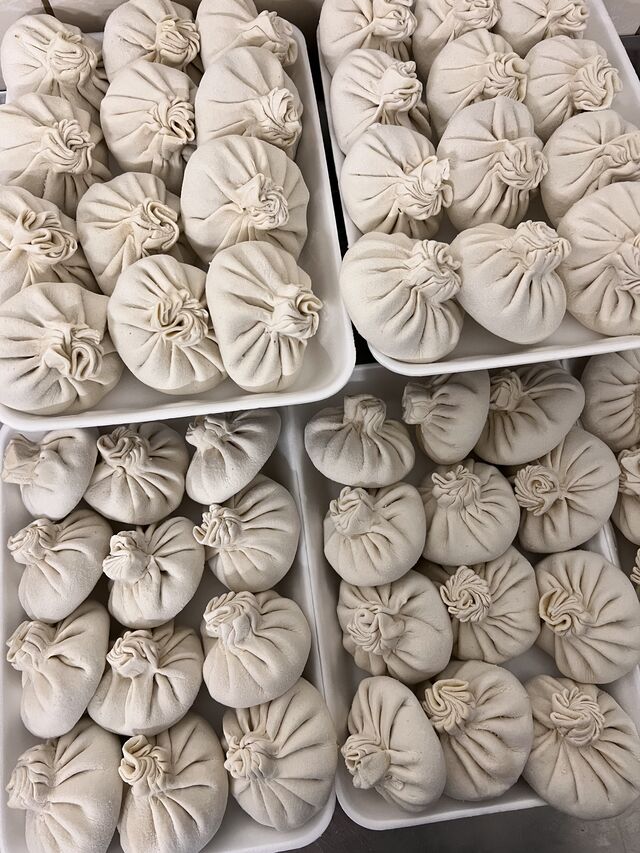 Chinkali gruzińskie 