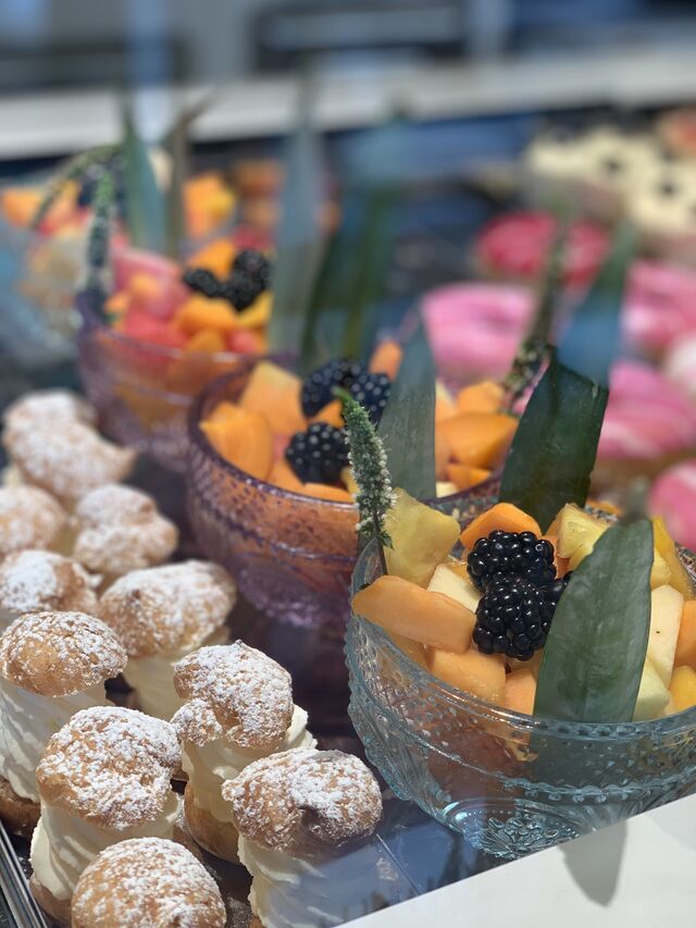 Macedonia e chantilly 