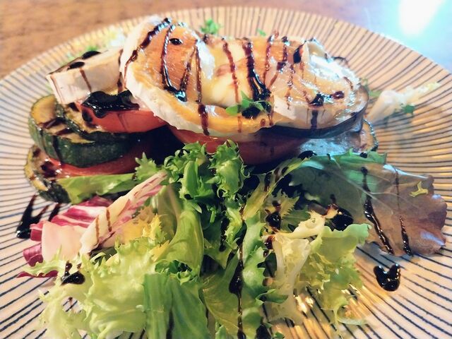 Torre de Verduras a la parrilla con Rulo 