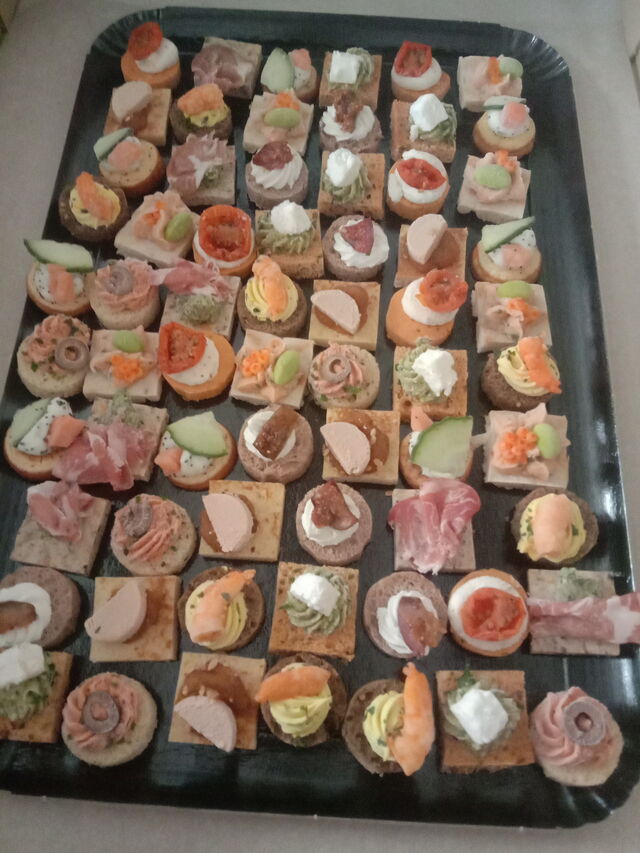 divers amuses bouche