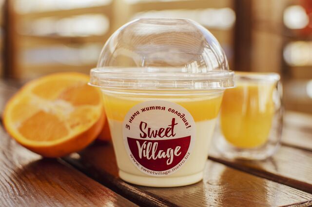 Панакота апельсинове кулі