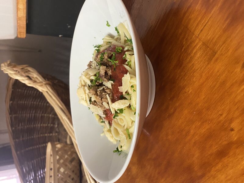 Pâtes fraîches fabriqué sur place #bolognaise 