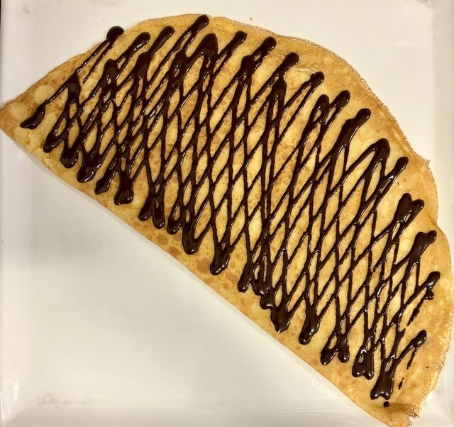 Crêpe chocolat fait maison