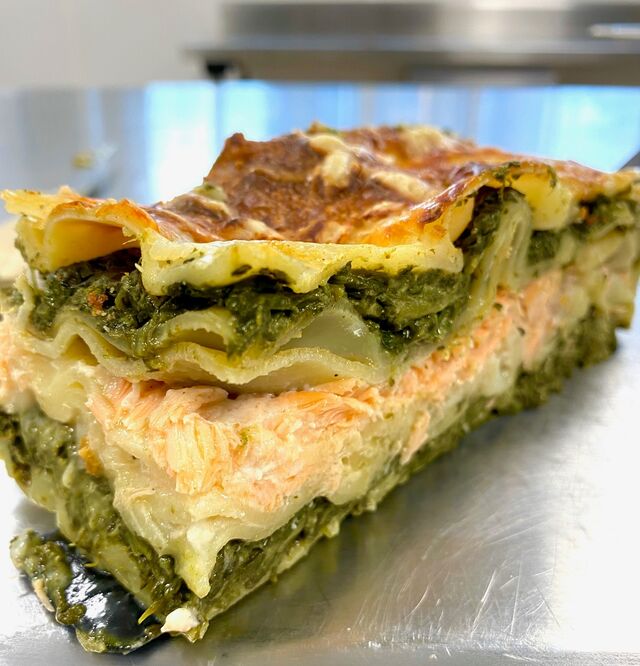 Lasagnes saumon épinards