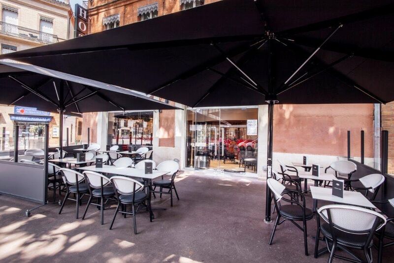 Terrasse pour profiter du soleil Toulousain