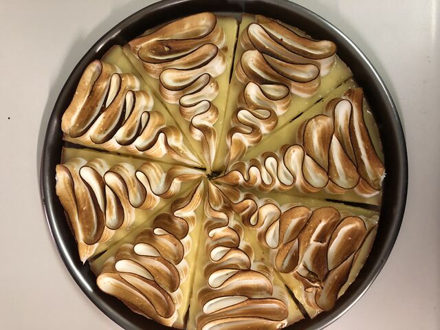 La tarte au citron meringuée