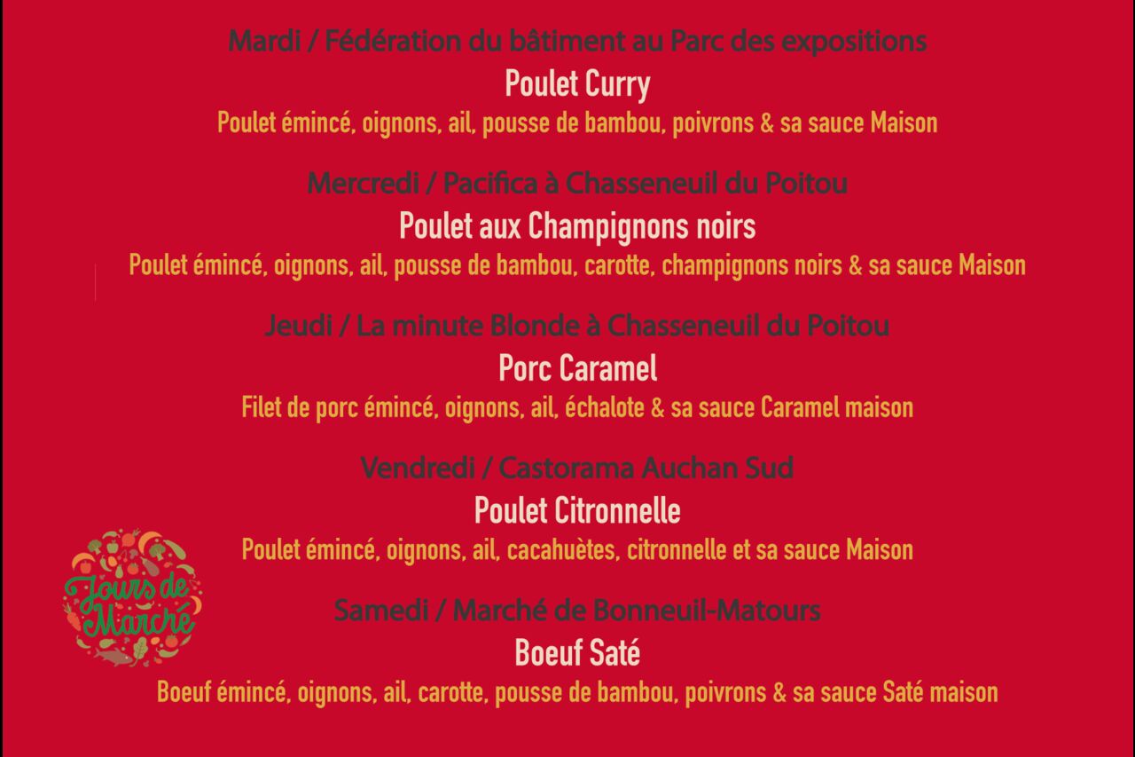 Semaine du 23 au 27 mai 2023