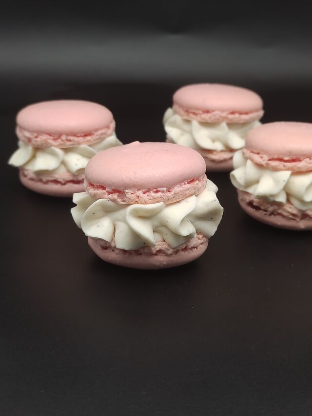MACARONS A LA VANILLE