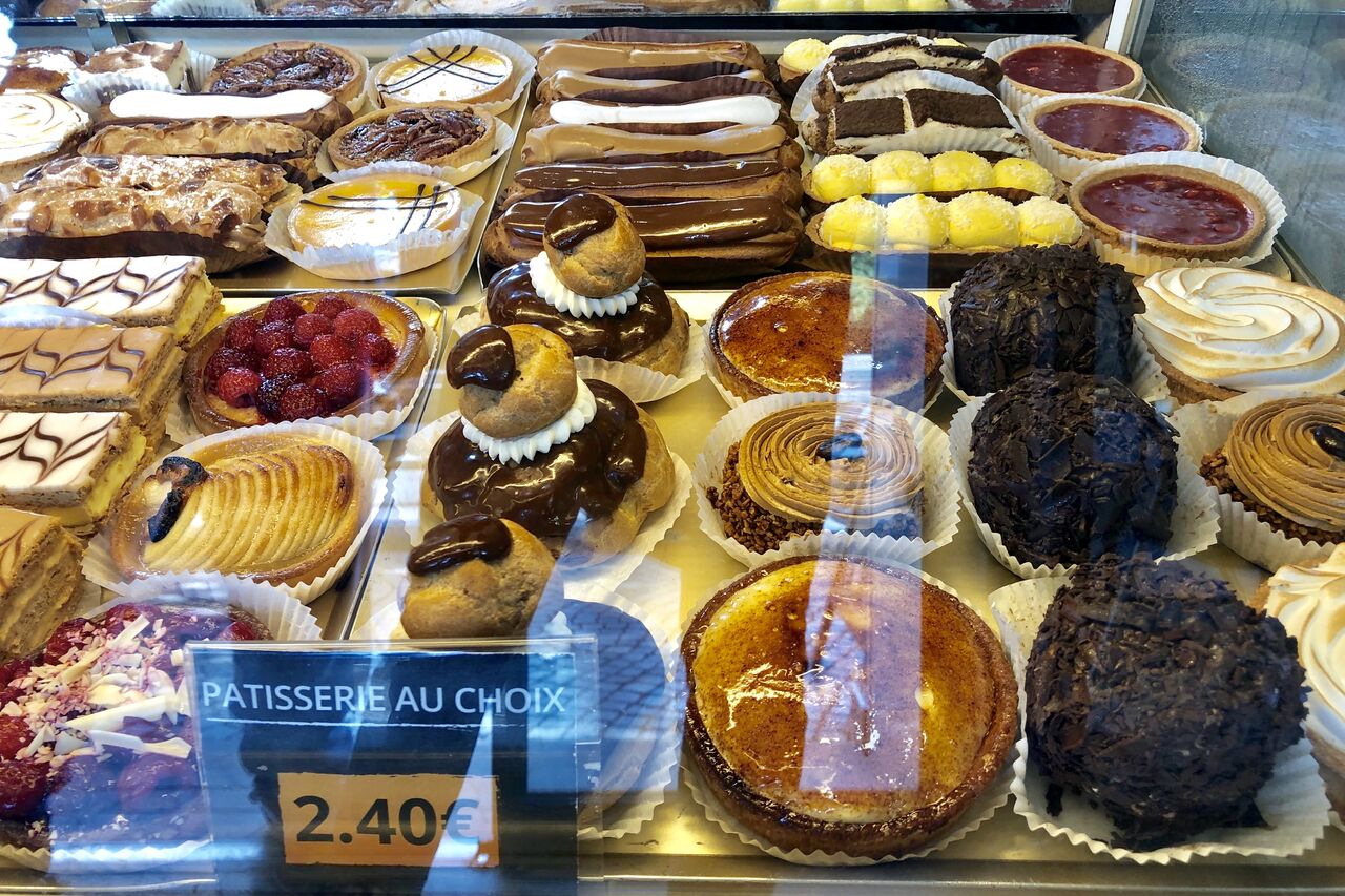 Nos pâtisseries à partir de 2,40€
