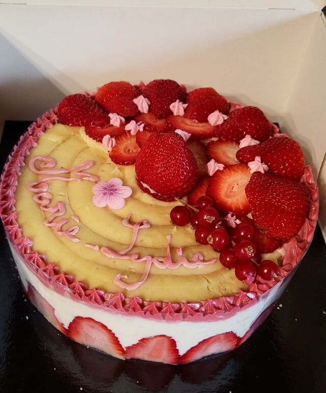 Fraisier traditionnel 