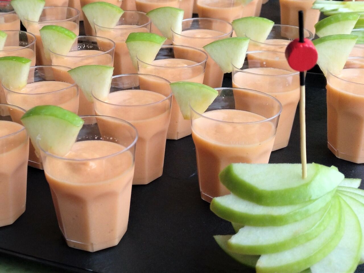 Gazpacho de manzana verde