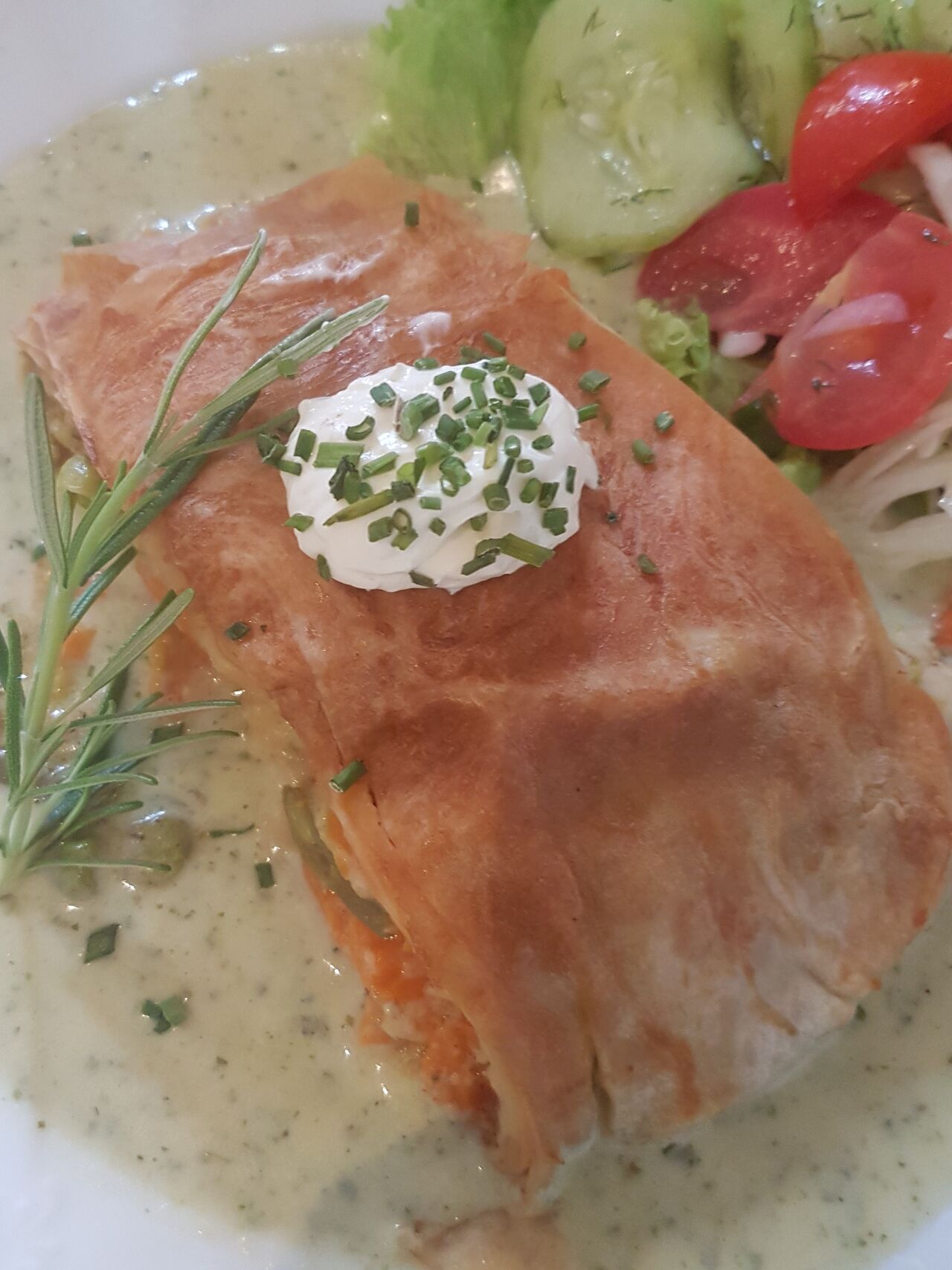 Gemüsestrudel