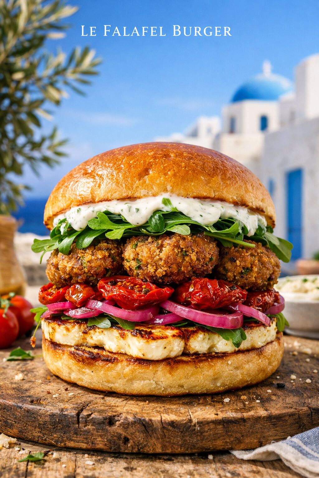 Le Falafel Burger