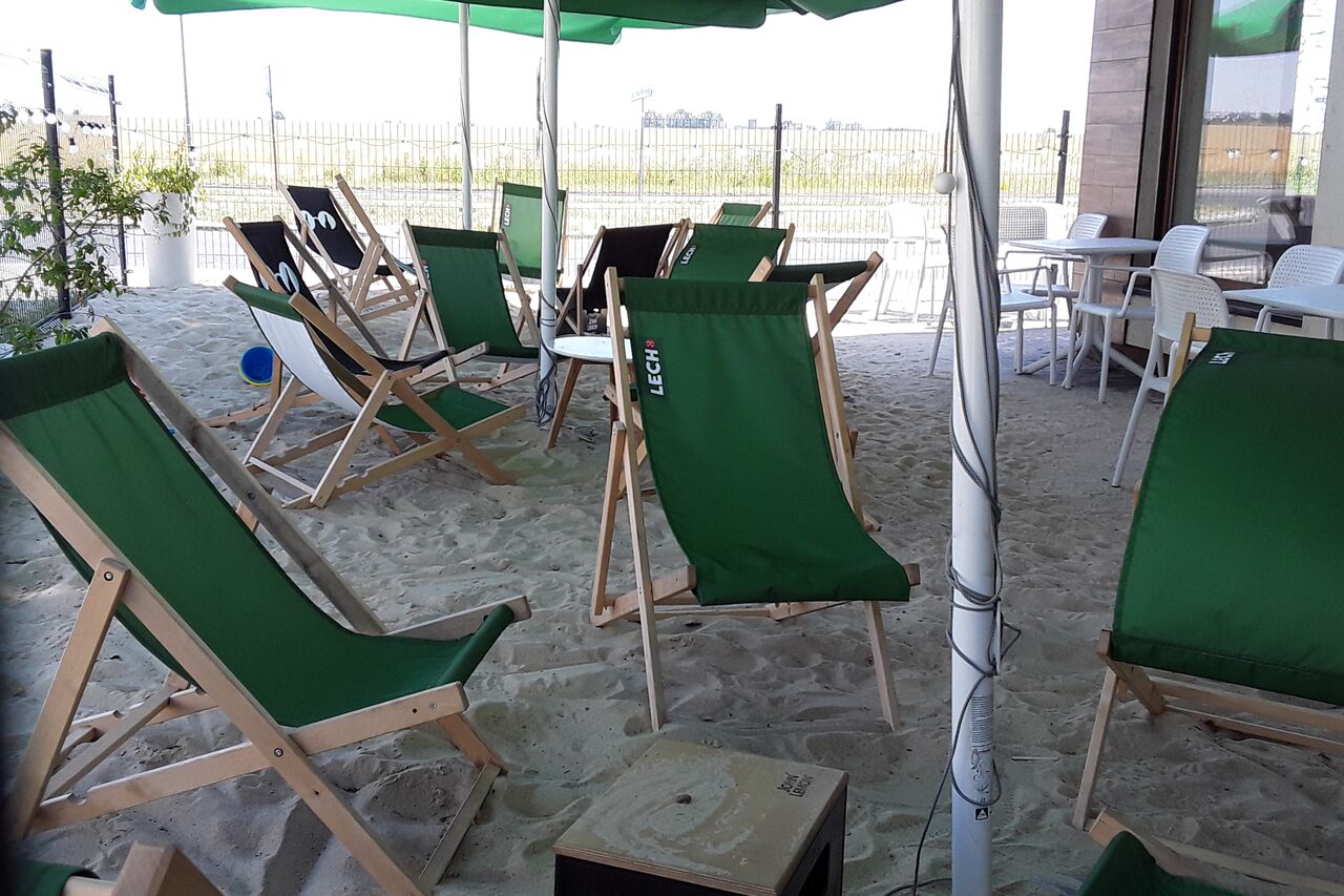 Nasza Plaża w centrum Knurowa.