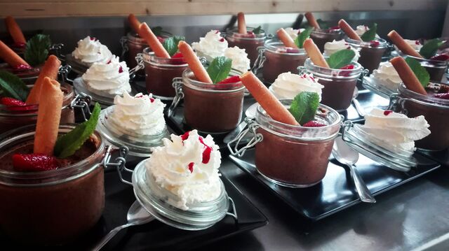 Dessert groupe - mousse choco