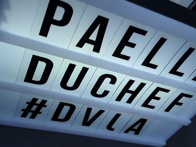 Paella du chef // Maison des Artistes Chamonix //