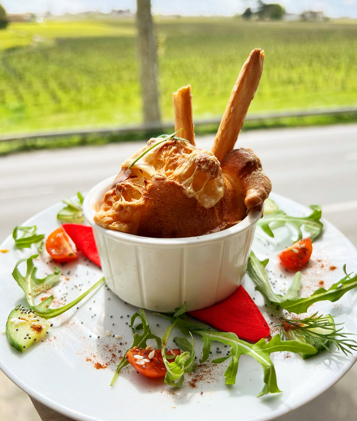 Muffins au chorizo et fromage