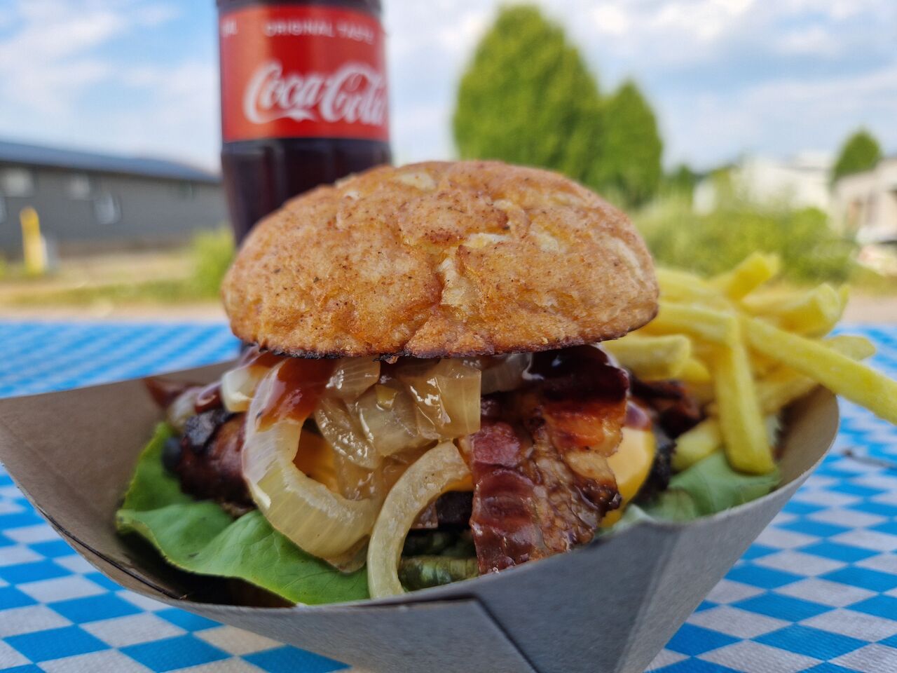 Unser BBQ-Burger Premium