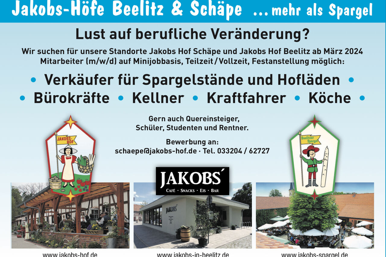 Stellenanzeige - wir suchen dich!