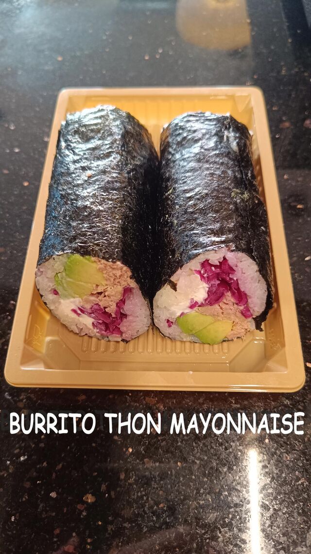 BURRITO au THON MAYONNAISE