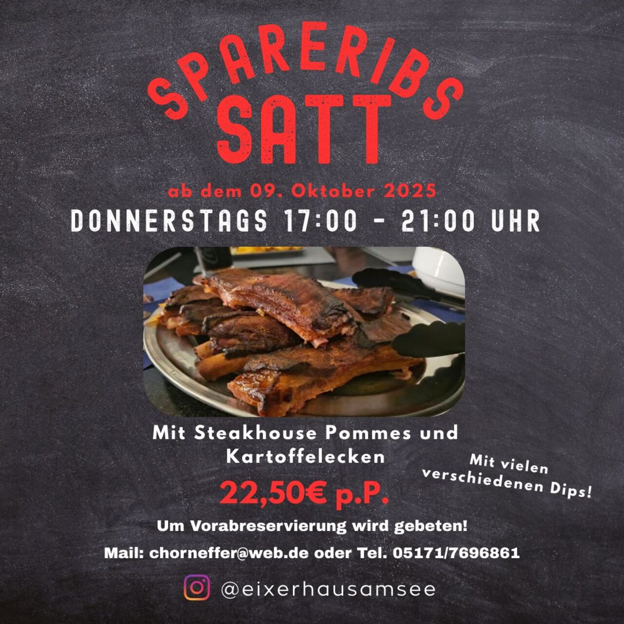 Spareribs satt