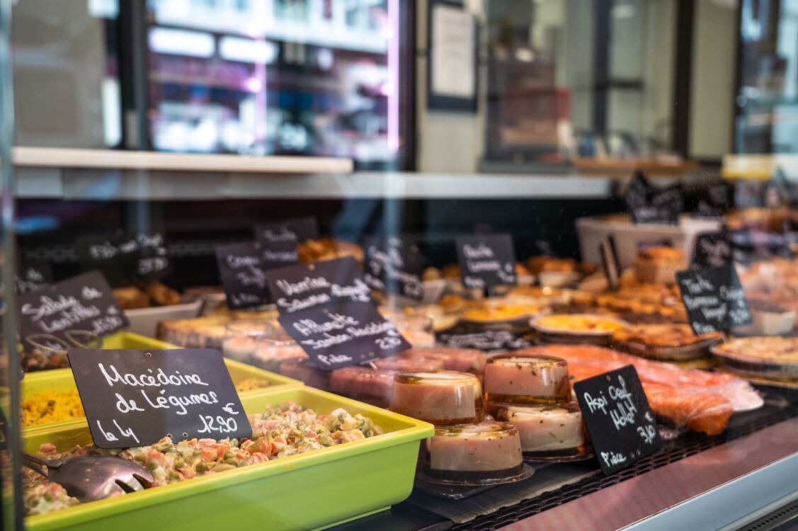 Vitrine L'annecienne Boucherie Traiteur Annecy