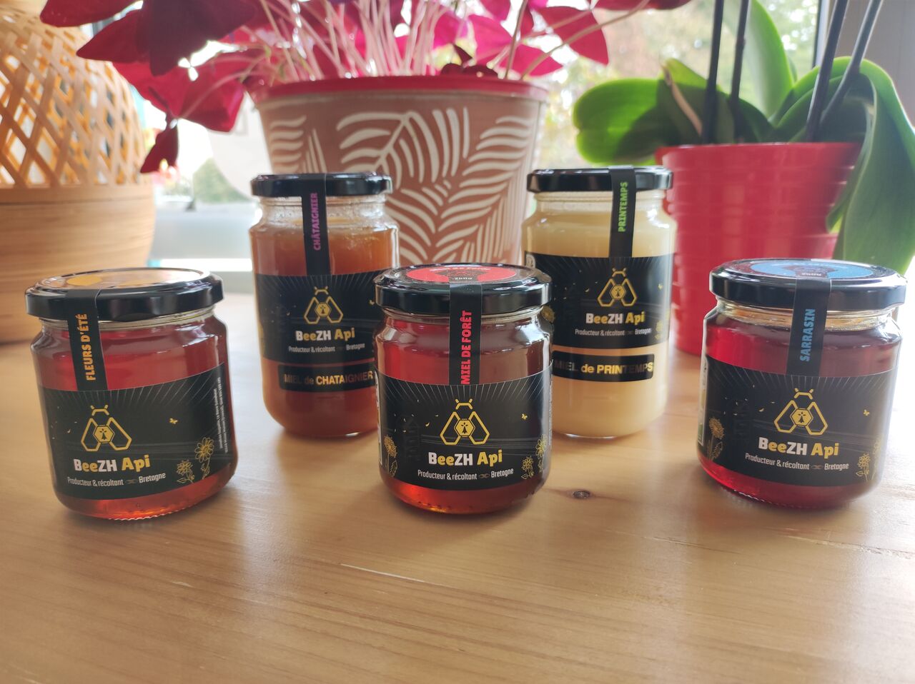 Miel BeeZH Api à Miniac Morvan